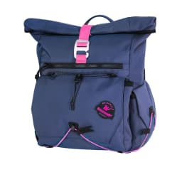Bike Handlebar Bag 17L Cycling Backpack Storage Bag Front Basket With MOLLE System Rack Support For Brompton Dahon