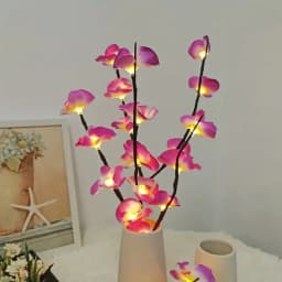1PC Phalaenopsis Tree Light Decoration String Lights Battery Operated Fairy Light For Home Bedroom Room Party Wedding Decoration