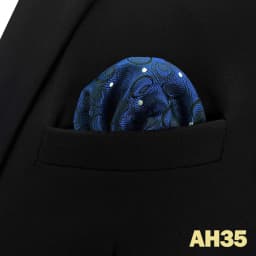Pocket Square Handkerchief for Men Polka Dot Dots Plaid Check Checkered Suit Pocket Towel Hanky Mens Gift Wedding Business Party