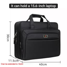 Men Single Shoulder Bag 14" 15" 16 Inch Laptop Bag Men's Casual Handbags Business Briefcase Computer Bags For Macbook Pro Case