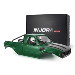 INJORA IR60-10 Hard Body with Interior & Bed Cage for 1/10 RC Crawler