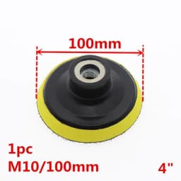 3/4/5/6/7 Inch Flocking Sanding Disc Self Adhesive Polishing Disc Drill Rod Car Paint Care Polishing Pad For Electric Polisher