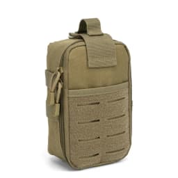 Tactical MOLLE First Aid Pouch 600D Nylon Water Resistant EDC Medical Bag Organizer for Outdoor Hunting Hiking Camping