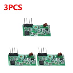 315/433MHz RF Transmitter Receiver Module Wireless Remote Module for Arduino 3.5-12V/DC5V Smart Electronics Module for Arduino