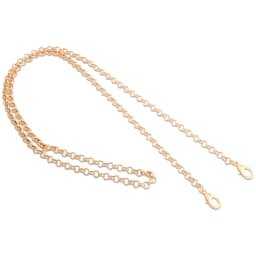 O Shaped Purse Chain, Purse Strap Replacement Chain for Handbags, Shoulder, Crossbody Bag, DIY Purse Making