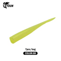 LEYDUN BR Soft Bait Fishing Lures 83mm 2.7g Jig Head Hook 3g 5g 7g 9g 12g 14g Winding & Darting Soft Fish For Sea Bass Pike Lure