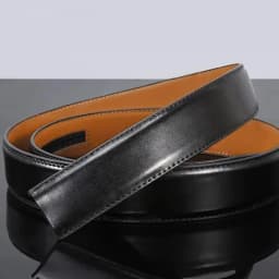3.5cm Width Belt Strip for Automatic Buckle Real Original Genuine Leather Belt Body No Buckle for Men Women Belt Accessories