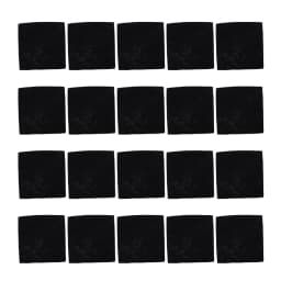 20pcs Odor Filter Refills Fit for EKO Trash Can with Built in Compartment Activated Charcoal Deodorizer Strong Charcoal Odor