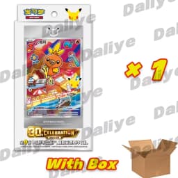 Original Pokemon 30th Anniversary Vol.1 Celebration First Partner Special Shiny Pokemon PTCG Simplified Chinese Pokemon Cards