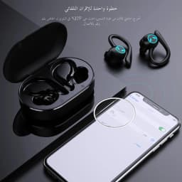Wireless 5.4 Headphone Touch Control Sports Waterproof Bluetooth Earphone HiFi 9D Bass Stereo Earphone Headset With Microphone