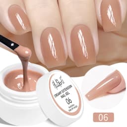 AWStorG Hema Free Poly Nail Gel 30ML Acrylic Gel Finger Extension Transparent Nail Art Extension Quick Building Soak Off UV