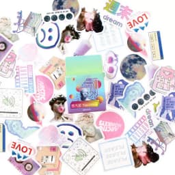 46 Pcs Autumn Forest Party Themed DIY Adhesive Stickers Pack for Decorative Albums Diaries Stick Labels Stationery
