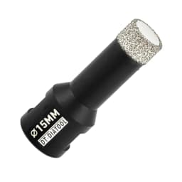DT-DIATOOL Drill Bit M14 Porcelain Tile Crowns for Tile Granite Marble 1pc Collet, Crown Porcelain Hole Saw