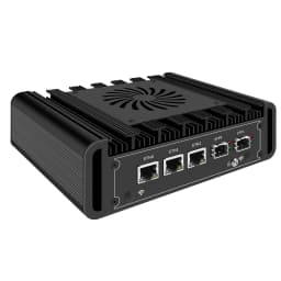 Topton Metal VPN Firewall Mini PC 2x 10G SFP+ 3x 2.5G NICs I226-V Intel I3 N305 N300 N150 DDR5 NVMe Proxmox OpenWrt Home Server
