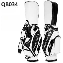 PGM Men Golf Bags PU Waterproof Large Capacity Standard Bag Hold 14 Clubs QB034