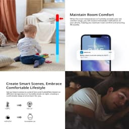 SONOFF SNZB 02P EWeLink Smart Home Gadgets ZigBee Temperature Sensor Humidity Detector Thermometer Alexa Google Assistant Yandex