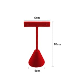 High-End Velvet Or Leather Earrings Display Storage Rack High, Medium And Low Size Jewelry Display Props Earrings Display Props