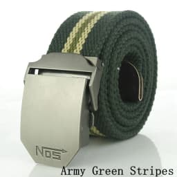 Tactical Thick 38mm Wide Canvas Belt for Men Casual Wide Automatic Belt Fashion Jeans Accessory Unisex