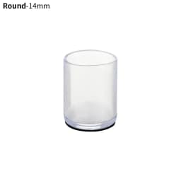 4 Pcs/Set Silicone Pads Transparent Table And Chair Leg PVC Caps Round Bottom Foot Cover Non-slip Furniture Floor Protector Pads