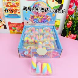 Chocolate Wax Cracking Squeeze Fidgets Cat Paw Donut Crunchy Sound Ball Handmade Craft Crispy Feel Snowball Crunch Squishy Gift