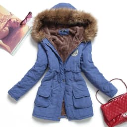 Spring Autumn Winter Jacket Women 2025 Thick Warm Hooded Parka Mujer Cotton Padded Coat 3XL Casual Slim Jacket Female
