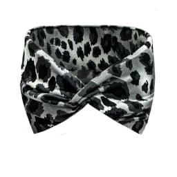 1PC Leopard Print Twisted Headbands For Women Elastic Wide Hair Bands Fashion Boho Hair Accessories For Daily Wear Yoga Sports