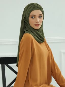 Large Plain Muslim Hat Inner Hijab Caps Ramadan Headwraps Pre-design