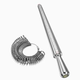 Professional Ring Enlarger Stick Mandrel Handle Hammers Ring Sizer Finger Measuring Stick for DIY Jewelry Making Measuring Tools