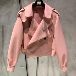 Lady Jacket in Leather Real Sheepskin Blouse Coat Women Spring and Autumn Casual Outwear 2979