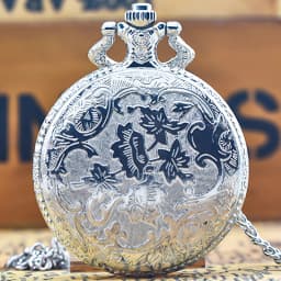 Retro Charm Neutral Fashion Soviet CCCP Quartz Steampunk Pocket Watch Men's and Women's Necklace Pendant Gift