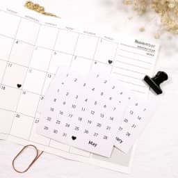 Transparent Date Stickers for Full Year 365 Days Planner Stickers Weekly Monthly Daily Book Label Index Stationery Stickers