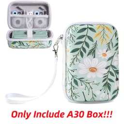 Phomemo A30 Label Printer with Storage Case Wireless Bluetooth Printer Gift Ribbon Printer DIY Gifts and Journaling