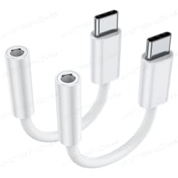 USB Type C to 3.5mm Female Headphone Jack Adapter USB C to Aux Audio Cable Cord for iPhone 15 Plus15 Pro Max iPad Pro MacBook
