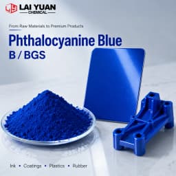 Phthalocyanine Blue B for Plastics Rubber Inks Printing - BGS for Paints Coatings Automotive High Performance Organic Pigment