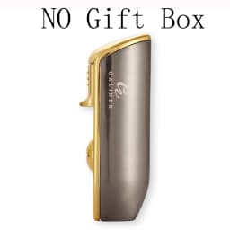 GALINER Metal Cigar Lighter Windproof Portable Butane Gas 3 Torch Jet Lighters Cigar Tool With Cigar Punch