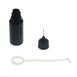 10ml Squeeze Empty Black PE Dropper Bottles With Needle Caps Plastic Bottle Liquid Vial Plastic Container DIY