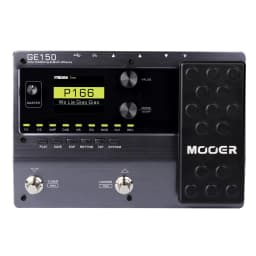 MOOER GE Series Guitar Multi Effects Pedal 55 Amp Models 200 Presets 9H Battery IR Loader 4 Footswitches for Live Performance
