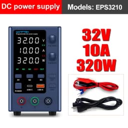 Wanptek 30V 5A 10A 60V 5A 120V 3A Lab DC Power Supply Adjustable Digit Display Memory Function Power Supplies Voltage Regulator