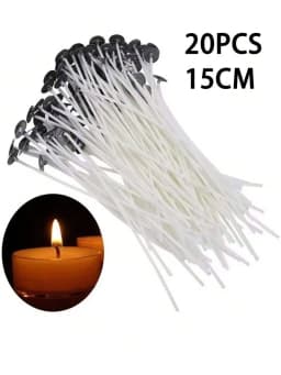 5/10Pcs 4.3 Inch Candle Wick Holders Clip Wick Fixer Stainless Steel Holders for Candle Making Metal Wick Centering Device Tools