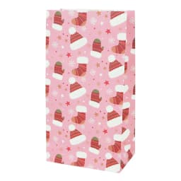 10pcs Kraft Paper Candy Cookie Bag Santa Claus Snowman Christmas Gift Packing Bags Xmas Navidad New Year Party Decor Supplies