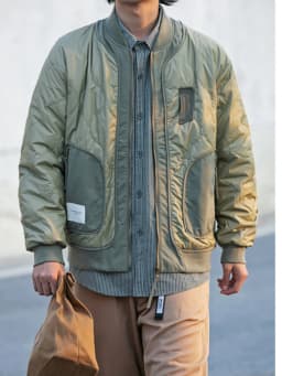 Winter Cotton Jacket Inner Flight Outdoor Women's Workwear Loose Fit Cityboy Style Youth Casual Standard Length