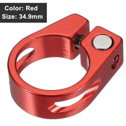 Cycles Bike Tube Clip Saddle Fixed Bicycle Accessories Aluminum Alloy 28.6/31.8/34.9mm Bike Parts Seatposts Clamp
