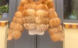 Style Real Fur Coat 100% Natural Fur Jacket Female Winter Warm Leather Fox Fur Coat High Quality Fur Vest