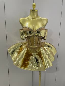 2025 Women Silver Sequins Rhinestone Sexy Backless Two Piece Set Birthday Party Club Fancy Outfit Stage Performance Costume
