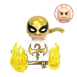 Blind Box Mini Building Blocks TV6208 Figures Big Goblin Spiderman Iron Man Venom Captain Hawk Deadpool Armor Christmas Gift Toy