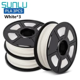 SUNLU 3 Rolls PLA PETG 3D Filament 1KG 1.75mm +/-0.02MM 3D Printing Filament Neatly Wound Filament Vacuum Packing Fast Shipping