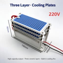 220V 60g 10g Ozone Generator Air Cleaner Ozonizer Sterilize Purifier Treatment Formaldehyde Remove Odor Ozonizador Ozone Machine
