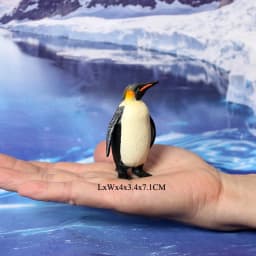 Realistic Plastic Growth Cycle Penguin Figurines Varieties of Penguins Polar Arctic Animal Figures Easter Eggs Cake Toppers Gift