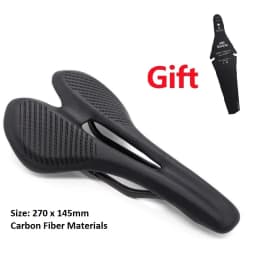 Ultralight Full Carbon Mountain Bicycle Saddle Road Bike saddle MTB Carbon Saddles Seat Super-light Cushion Glossy Matte 105g