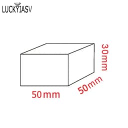 Acrylic Plexiglass Square Stamping Transparent Block Cosmetics Display Stand Photography Props Dolls Perfume Ring Jewelry Holder